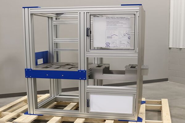 Extruded aluminium frame, t slot profile/t slot nuts and bolts - RT